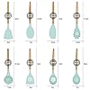 Kitchen-Utensils-Set-9-Pcs-Non-Stick-Silicone-Cooking-Kitchen-Utensils-Spatula-Set-with-Holder-Wooden-Handle-Heat-Resistant-Silicone-Kitchen-Gadgets-Utensil-Set-Green Silicone Kitchen Utensil Set, 9 Pcs Non-Stick Cooking Kitchen Utensils Spatula Set with Holder, Wooden Handle Heat…