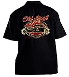 GearHead Alley Old Skool Rat Hot Rod Garage Work Shirt