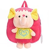 Arshiner Girls' Kids Children 3D Elephant Backpack School Bag Snack Bag Travel Bag, Pink