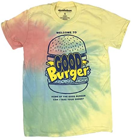 Nickelodeon Welcome to Good Burger Keenan Kel Men's Tie Dye T Shirt