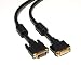 AYA 3Ft (3 Feet) DVI-D Dual Link 24+1 Digital Video Male to Female Extension Cable with Ferrites primary