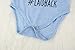 IU Newborn Baby Got My Mind On My Mommy Short Sleeve Funny Bodysuits Rompers Outfits, Short Sleeve Babysuit, Baby Shower Gift,Blue,70/3-6Months