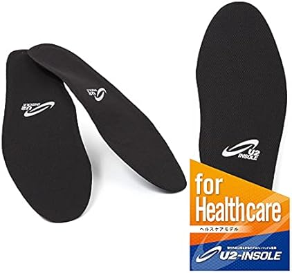 Amazon U2インソールforヘルスケア 足底筋膜炎 扁平足 外反母趾 足裏の痛み 腰痛 ひざ痛 オスグッド 衝撃吸収 中敷き 中敷 インナーソール インソール