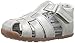 Carter's Every Step Stage 3 Girl's and Boy's Walking Shoe, Addison, Silver, 5.5 M US Toddler