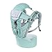 Baby Carrier-Ergonomic Baby Carrier Backpack-Baby Carrier Hip Seat-Toddler Carrier-Easy to Put On 6 Safe and Comfortable Positions for Infant & Newborn-Baby Carriers Front and Back-Improved Ergo Model