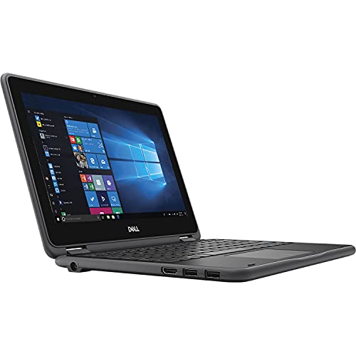 Dell Latitude 3190 Premium Business 11 2-in-1 Laptop I 11.6” HD Toucscreen I Intel 4-Core Celeron N4120 I 4GB RAM 64GB eMMC I Office365 Win10Pro Black