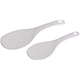 Inomata 1150 Rice Paddle Set, White 2 Pack