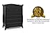 Stork Craft Avalon 5 Drawer Universal Dresser, Black