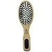 Kent PF02 Small Cushion Detangler Brush – Boar Bristle & Nylon Mix for Smoothing and Straightening Oval Wood Paddle for Medium to Long Hair