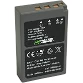 Wasabi Power Battery for Olympus BLS-5, BLS-50, PS-BLS5 &amp; E-420, E-450, E-600, E-620, Pen E-P1, E-P2, E-P3, E-PL1, E-PL3, E-PM1, OM-D E-M10 Mark II, III, IIIs, IV