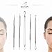BESTOPE Blackhead Remover Tool Comedone Pimple Extractor Tool Treatment for Blemish Whitehead Acne Zit and Risk Free Nose Facial Skin (5PCs)
