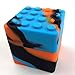 XXL Silicone Stackable Container Wax Dab Oil Jar 60ML (Orange/Black/Blue)