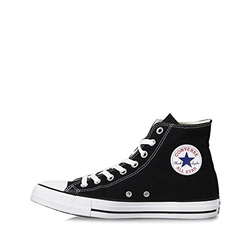 Converse chuck taylor all star hi top black canvas w916…