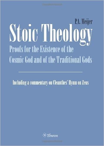 Stoic Theology Proof For The Existence Of The Cosmic God And Of The Traditional Gods By Meijer P A 08 Paperback Amazon Com Books