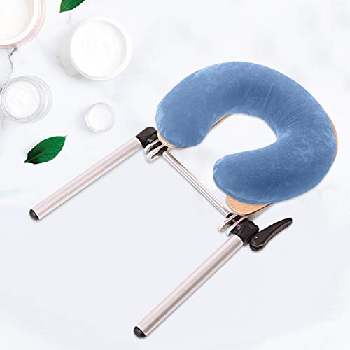 ForPro Aluminum Face Space Holder, Lightweight, Adjustable Headrest Cradle for Massage Tables - 17.6 Ounces - Image 3