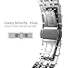 AmzAokay Stainless Steel Band Compatible with Apple Watch Ultra 2/Ultra/Series 10–1 & SE/SE2, Adjustable Metal Strap for 38mm 40mm 41mm 42mm 44mm 45mm 49mm iWatch