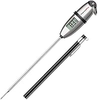 ThermoPro TP02S Digital Meat Thermometer Instant Read Cooking Food Thermometer for Kitchen Smoker Grill BBQ Water Milk...