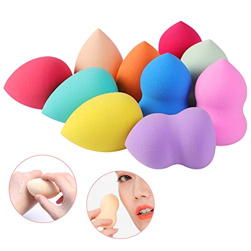 10pack Makeup Sponge Beauty Foundation Blending Sponge, You Can Use