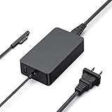 Surface Pro Charger Surface Laptop Charger,44W 15V 2.58A Power Supply Compatible Microsoft Surface Pro 6 Pro 5 Pro 4 Pro 3 Surface Laptop & Surface Go & Surface Book with USB Charging Port