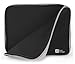 DURAGADGET Hardwearing & Shock Proof Black Neoprene DVD Case For Sylvania 9-Inch Swivel Screen DVD/CD/MP3 Portable DVD Player