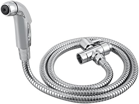 PaPafix New Modern Hand Held Shower Head Bidet Spray Set Toilet Kit Sprayer Wall Bracket Set
