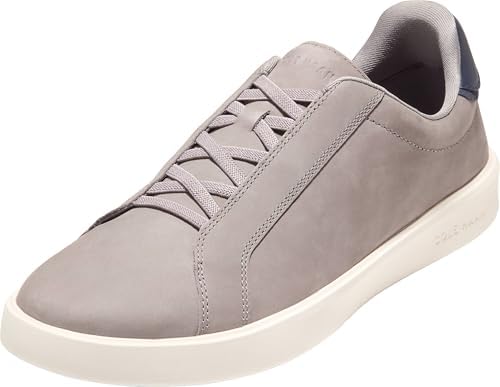 Cole Haan Grand Crosscourt II Shoes Mens 9.5 M Gray Felt Low Top Casual Sneakers Cole Haan Grand Crosscourt Winner Leather Lace-Up Sneakers  main image 3
