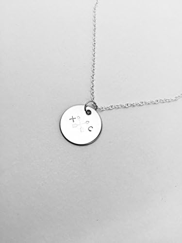 Cross Country Runner XC Arrow Necklace