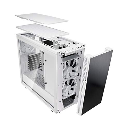 Fractal-Design-Define-R6-USB-C-Mid-Tower-Computer-Case-ATX-Optimized-For-High-Airflow-And-Silent-Computing-with-ModuVent-Technology-Modular-interior-Water-cooling-ready-White-TG