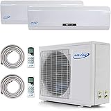 2 Zone Mini Split - 9000 + 9000 Ductless Air