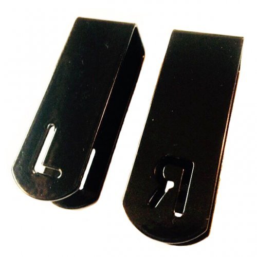 MXM Pair of Radiography Clip Markers L and R, AP & PA For Radiographers BLACK โ image 1