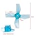 Racingirl 16pcs Gemfan 31mm 4-Blade Props 1220 with 1.0mm Shaft Propeller for 69mm Micro Drone FPV Racing Quadcopter