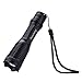 SecurityIng High Power 600 Lumens Zoomable LED Flashlight 5 Modes Focus Adjustable Torch for Hiking, Camping, Traveling and Home Using (18650 or AAA Battery Not Included)