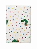 Kids Birthday Party Supplies & Decorations Table Cover Eric Carle Hungry Caterpillar Polka Dots Colorful 4 ft x 6 ft Paper