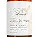 Eva Naturals Vitamin C Facial Toner - Hydrating, Pore Minimizer Face Toner for Men and Women with Witch Hazel & Rose Water, Nourishes Skin Through Hydration - 4 Oz