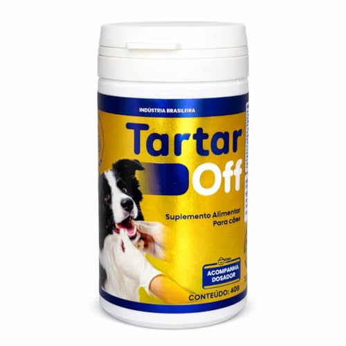 Tartar Off Fórmula Natural, Combate Tártaro e Mau Hálito, 40g, Zero Bafinho