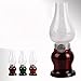 IREALIST Flameless LED Candle Everlasting Dimmable Blowing Control Retro Kerosene Lamp Rechargeable USB LED Lamp,LED Night Light with Dimmer Control Key (Red)