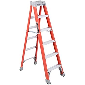 Louisville, FS1506, 6' Fiberglass 300 Lb. Stepladder, Type Ia