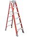 Louisville, FS1506, 6' Fiberglass 300 Lb. Stepladder, Type Ia