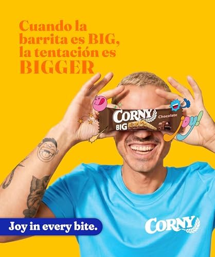 Big Barritas de Cereales Sabor Chocolate, 24x50 g