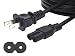 AmazonBasics Replacement Power Cable for PS4 Slim and Xbox One S / X - 6 Foot Cord, Black primary