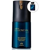 Essencial Oud Deo Corporal Desodorante Spray Natura Masculino 100ml