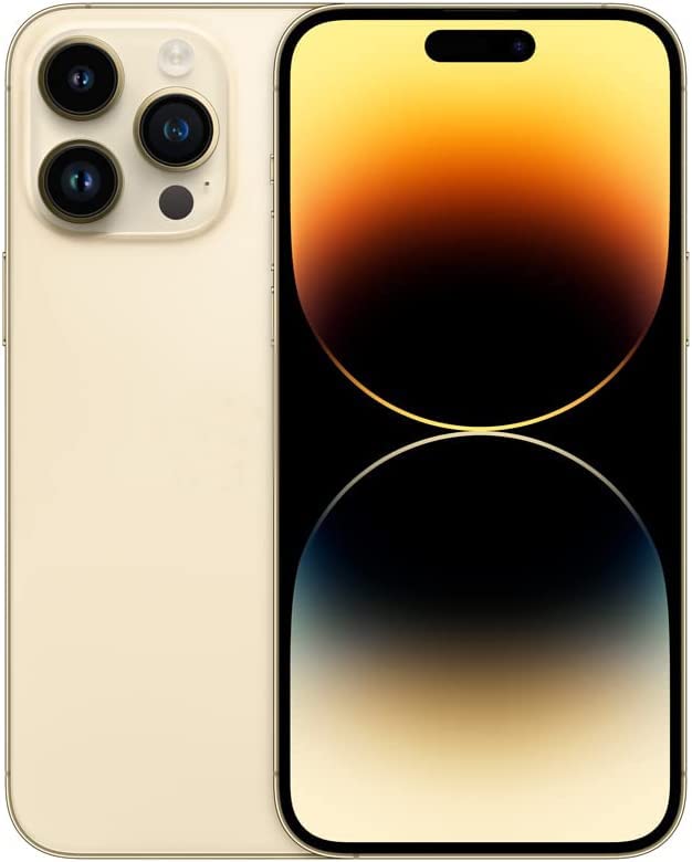 Photo 1 of ABUSVEX Original Back Glass Replacement for iPhone 14 Pro All Carriers with Pre-Installed Adhesive and Repair 14 Pro Tool (Gold)