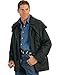 Outback Trading Company Unisex 5008 Bush Ranger Waterproof Breathable Long Sleeve Oilskin Cotton Western Duster Jacket, Black, X-Large