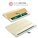 MoKo Case Fit 2018/2017 iPad 9.7 6th/5th Generation, Slim Lightweight Smart Shell Stand Cover with Translucent Frosted Back Protector Fit iPad 9.7 in 2018/2017, Champagne Gold(Auto Wake/Sleep)