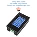 VANJING DC 6.5-100V 0-100A LCD Digital Display Voltmeter with 100A Shunt Power Energy Meter Multimeter Amperage Ammeter (DC 100A Tester)