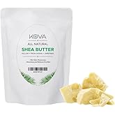 Kovafood Organic Raw Unrefined African Shea Butter- 100% Pure Natural, 1Lb- Yellow