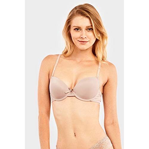 Women's Basic Plain Bras (Packs of 6) - Various Styles (38B, Demi) - Thumbnail 6