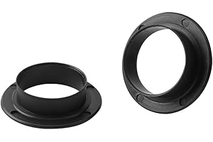 SHINYPASING 2pcs Black Axle Protection Caps Thread Dustproof Bike Bearing Covers for Mountain Road Fixed Gear