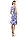 PattyBoutik Women's V Neck Sleeveless Print Dress