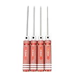 JIMI 4Pcs Titanium Nitride TiNi Hex Driver Wrench
